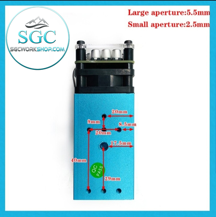 AK LASER V1_Máy Khắc Laser Mini 3040 Giá Rẻ (Cắt Gỗ, Khắc Ví, Móc Khóa, Tranh Ảnh...) - Ảnh 7