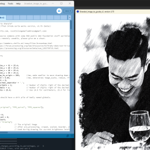 AK Draw Al Image Convert - Phần Mềm Xử Lý Ảnh Chụp Thành Nét Vẽ Cho Robot AK Draw